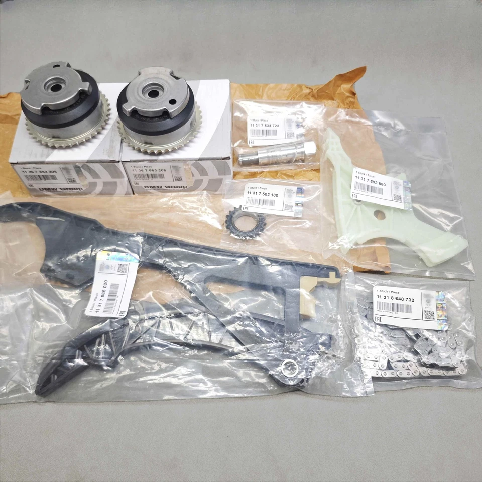 113186487 Timing Chain Kit Fit For BMW 325I 335I 328 428 528 X1 X3 X4 X5 F22 Foto 2 de 4