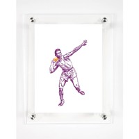 Mitchell Black Olympian Shot Put Decorative Framed Wall Canvas Violet Fuchsia... on sale Mitchell Black Olympian Shot Put Decorative Framed Wall Canvas Violet Fuchsia... on sale