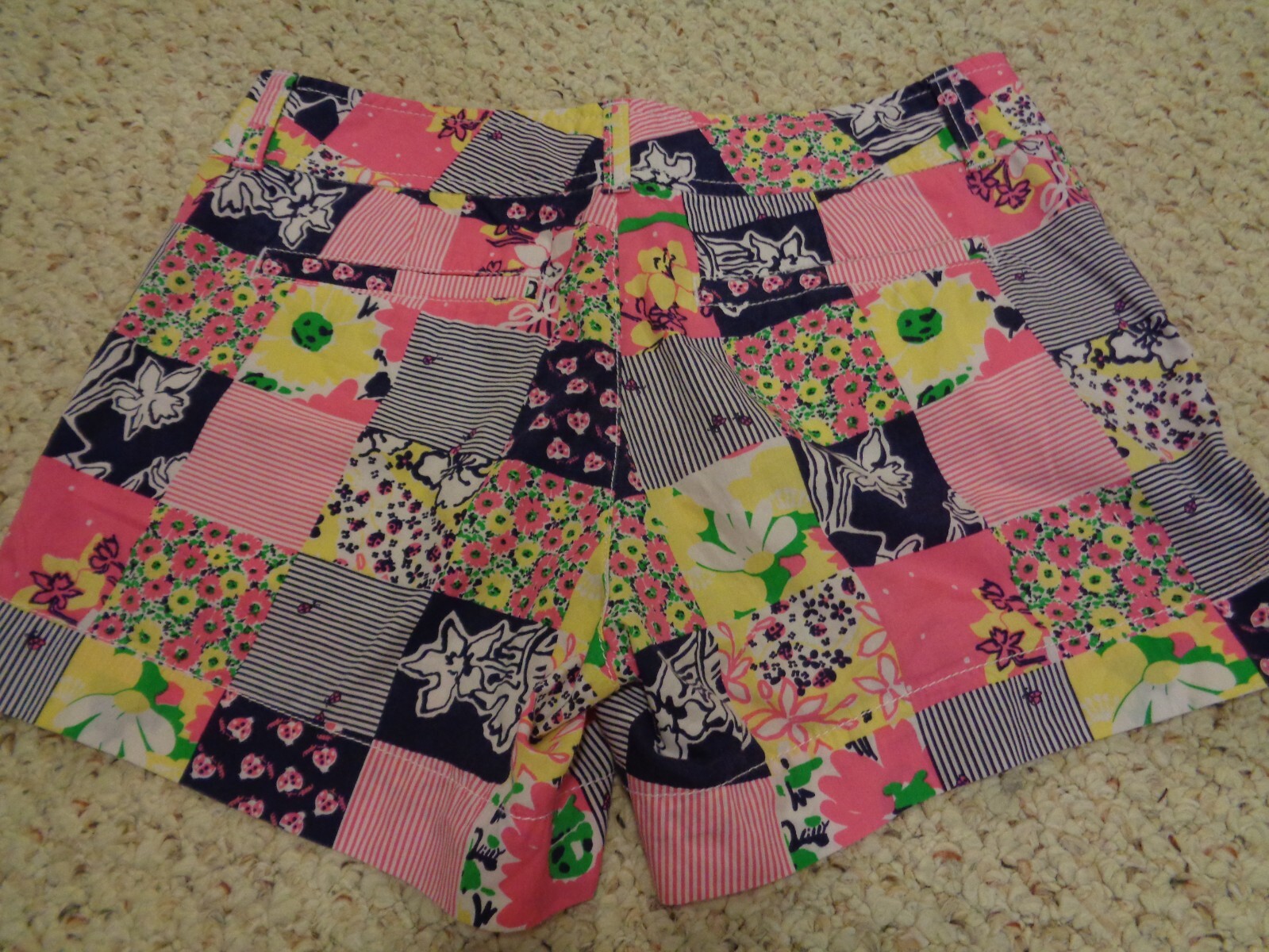 Lilly Pulitzer Patchwork Shorts Size 4  EUC - image 3
