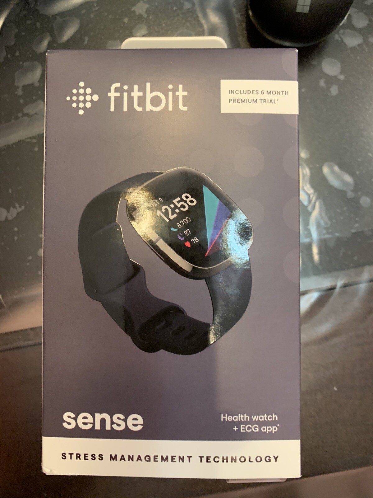 Fitbit Sense Advanced Smartwatch with Activity Tracking in Carbon Graphite-image
