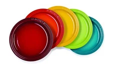 Le Creuset Plate Round Plate LC 23 cm Rainbow Tableware Wedding Gif Japan New