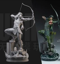 1/24 Resin Green Arrow Archer Hero Unassembled Unpainted 1303