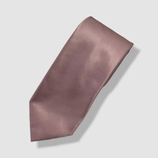 Tom Ford Men's Pink Silk Twill Classic Pointed Tie Size 58x3