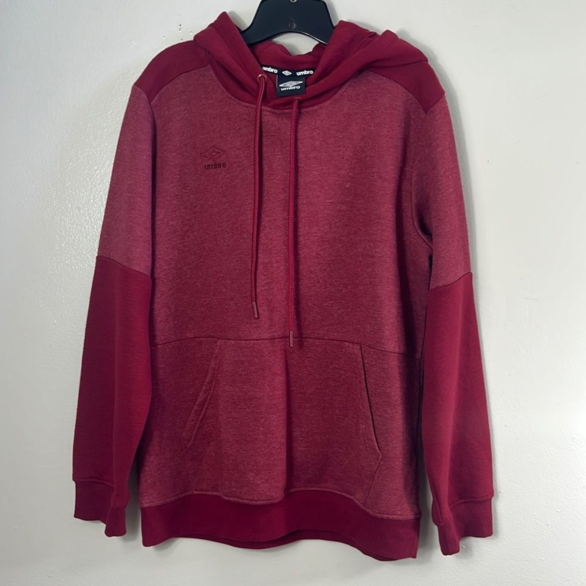 Umbro pull over sweatshirt red men’s size M