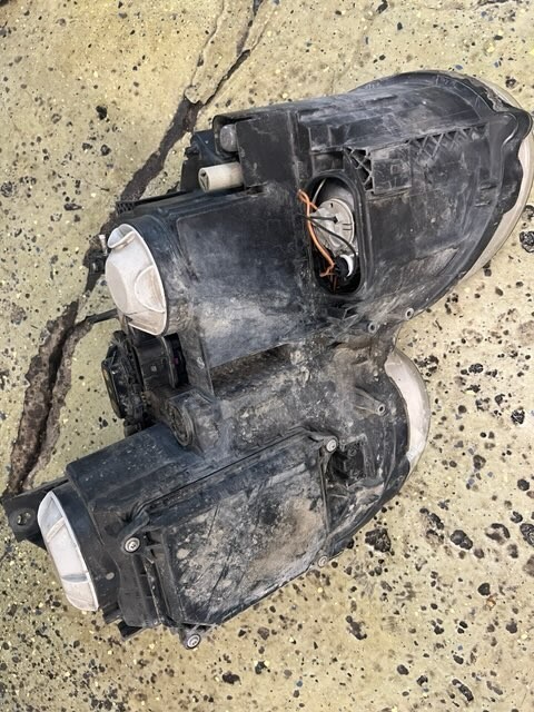 03-09 Bentley Continental GT GTC Flying Spur SET of 2 Headlight Lamp Xenon OEM  