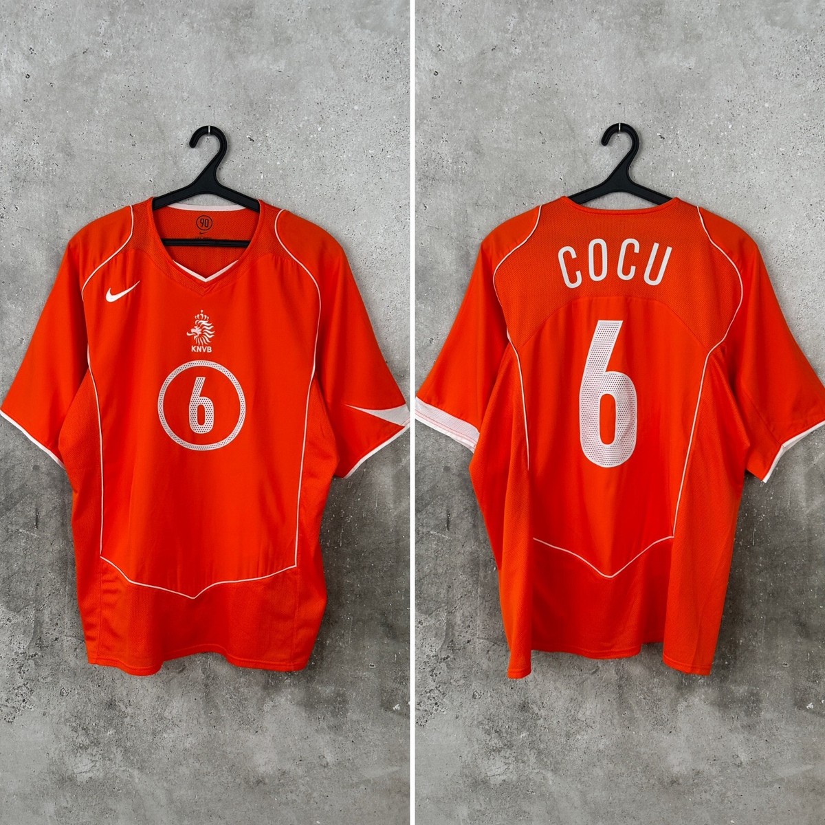 ウェア NETHERLANDS- 2004 (Home) Netherlands 2004-2005 Home football shirt Jersey Nike | eBay