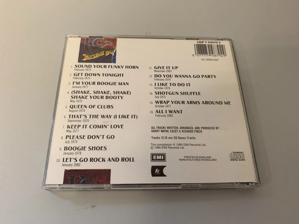 KC And The Sunshine Band – The Best Of - CD © 1990 - Please Don´t Go.. - Bild 3 von 3