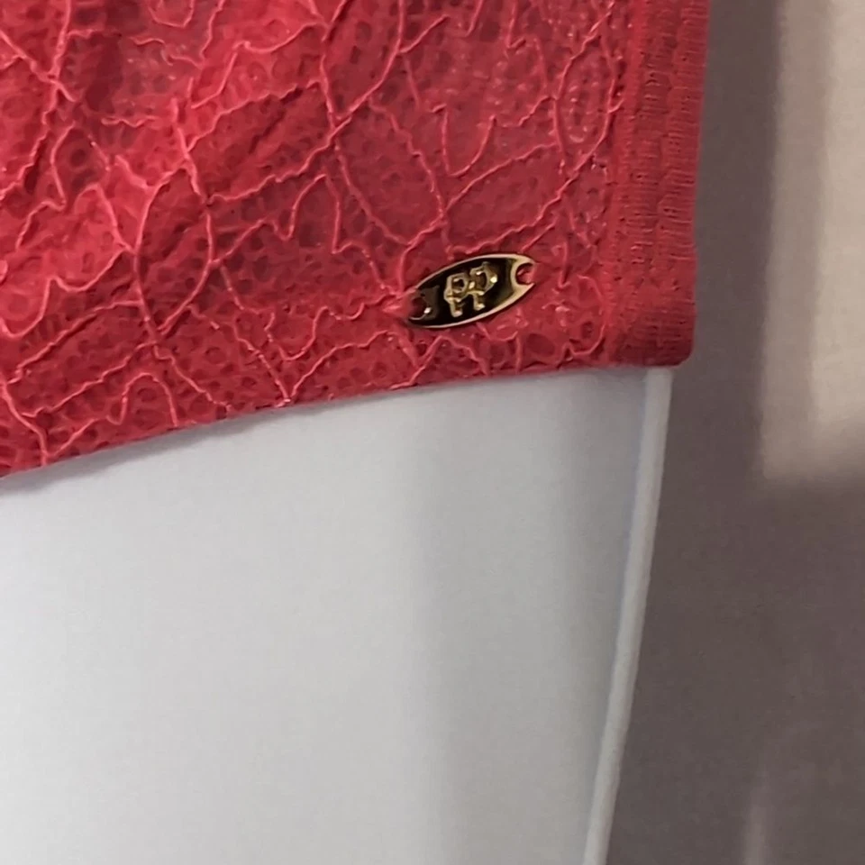 Sujetador Balconette Pretty Polly Rosa Delicado Encaje Sin Forro Con Aros Talla 65J Foto 2 de 4