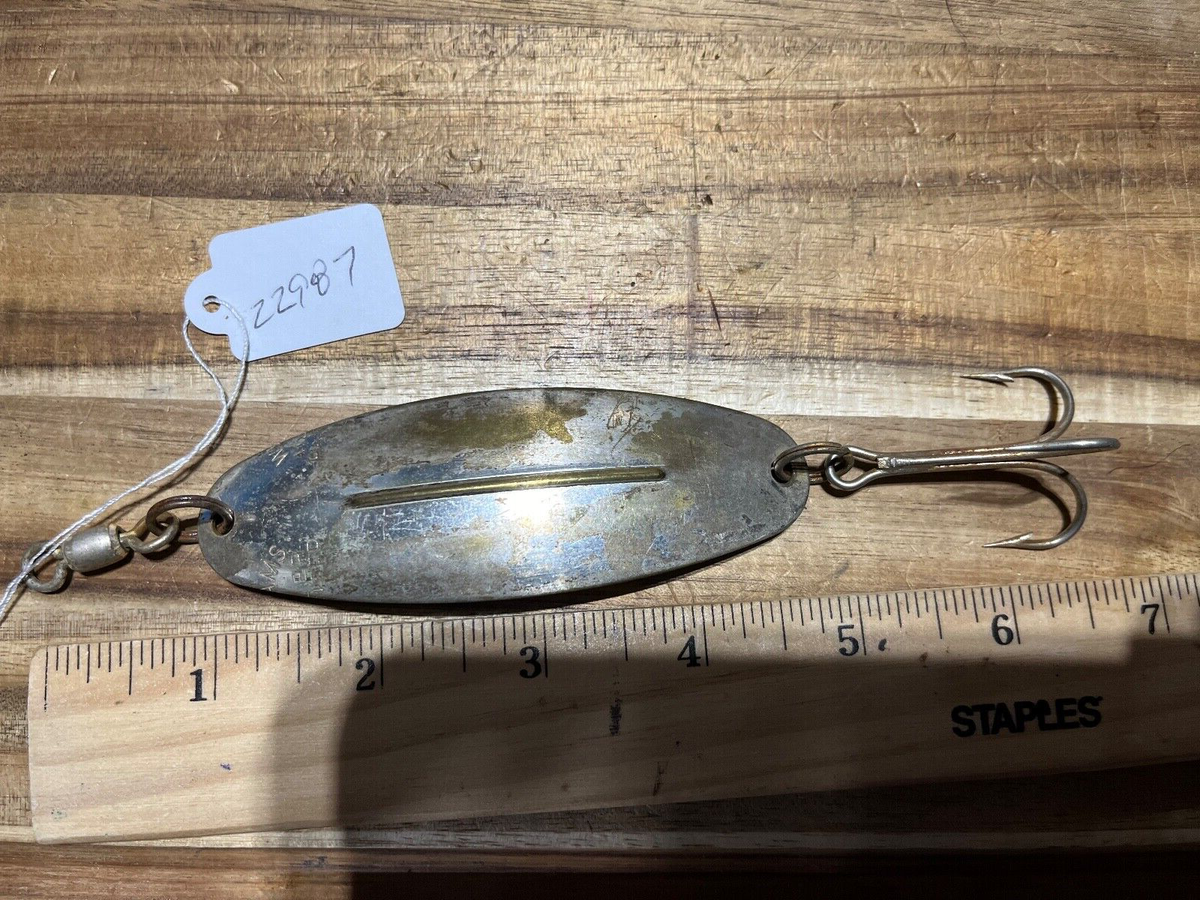 big daddy fishing lures Baits Buddy G's The Jig Legalis Color:Bleeding Mackerel grade brass and finished Top 3 tips for