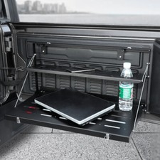 Foldable Tailgate Table Storage Cargo Shelf Rack For Jeep Wrangler Jl 2018-2023