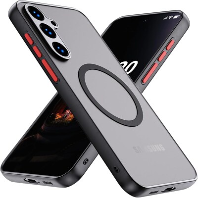 Slim Mag Safe Magnetic Case Camera Cover For Samsung A07/A17/A15/A16/A26/A36/A56
