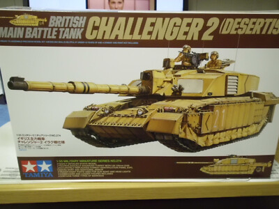 Tamiya 1:35 35274 Britisher Kampfpanzer Challenger 2 Wüste NEU OVP