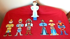 Melissa  Doug Pretend Play JOEY Wooden Dress Up Puzzle Toy Magnetic Ages 3 to 6