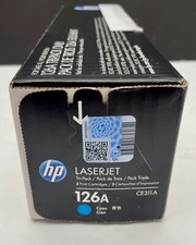 x1 Genuine Sealed HP Cyan 126A Laserjet Toner Cartridge CE311A Cyan Only