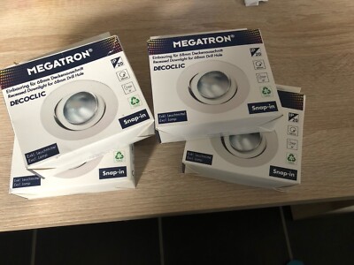 Megatron Einbauspots Aluminium *neu* 7 Stück