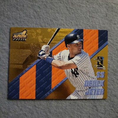 DEREK JETER 1998 PACIFIC TRADING CARDS BASEBALL NY YANKEES  AURORA #2 C16