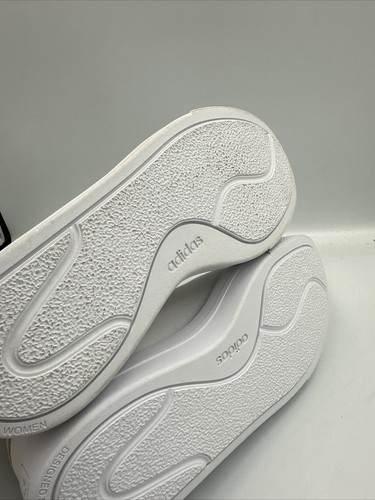 Adidas Court Platform White Junior Trainers - Size UK 4 (REFA35) - Picture 6 of 6