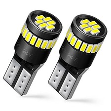 AUXITO 194 LED Bulbs for License Plate Light 168 175 2825 W5W T10 Xenon White
