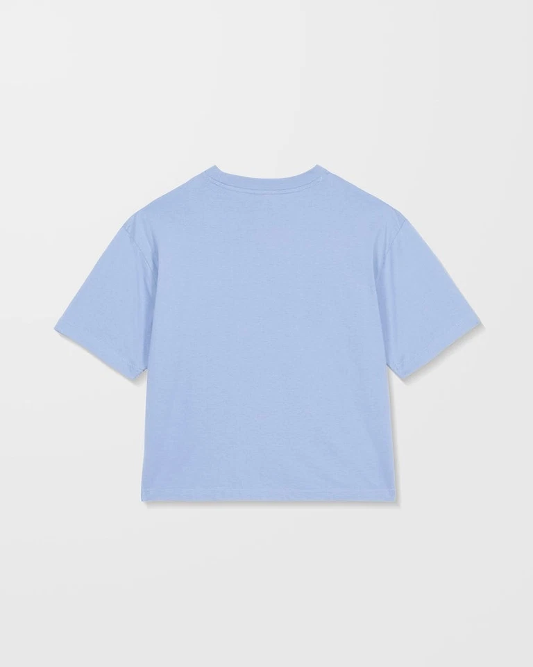 VOLCOM - Womens Stone Blanks Up T-Shirt - Carolina Blue - Short Sleeve Tee - Image 2 of 3