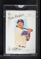 2014 Topps Allen & Ginter's Topps Vault Blank Back 1/1 Shin-Soo Choo #113 0n8