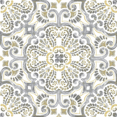 FP2947 Antico Peel & Stick Floor Tiles, Multicolor