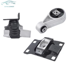 Engine Motor & Transmission Mount 3PCS Set For Ford Focus L4 2.3L/2.0L 2005-2007