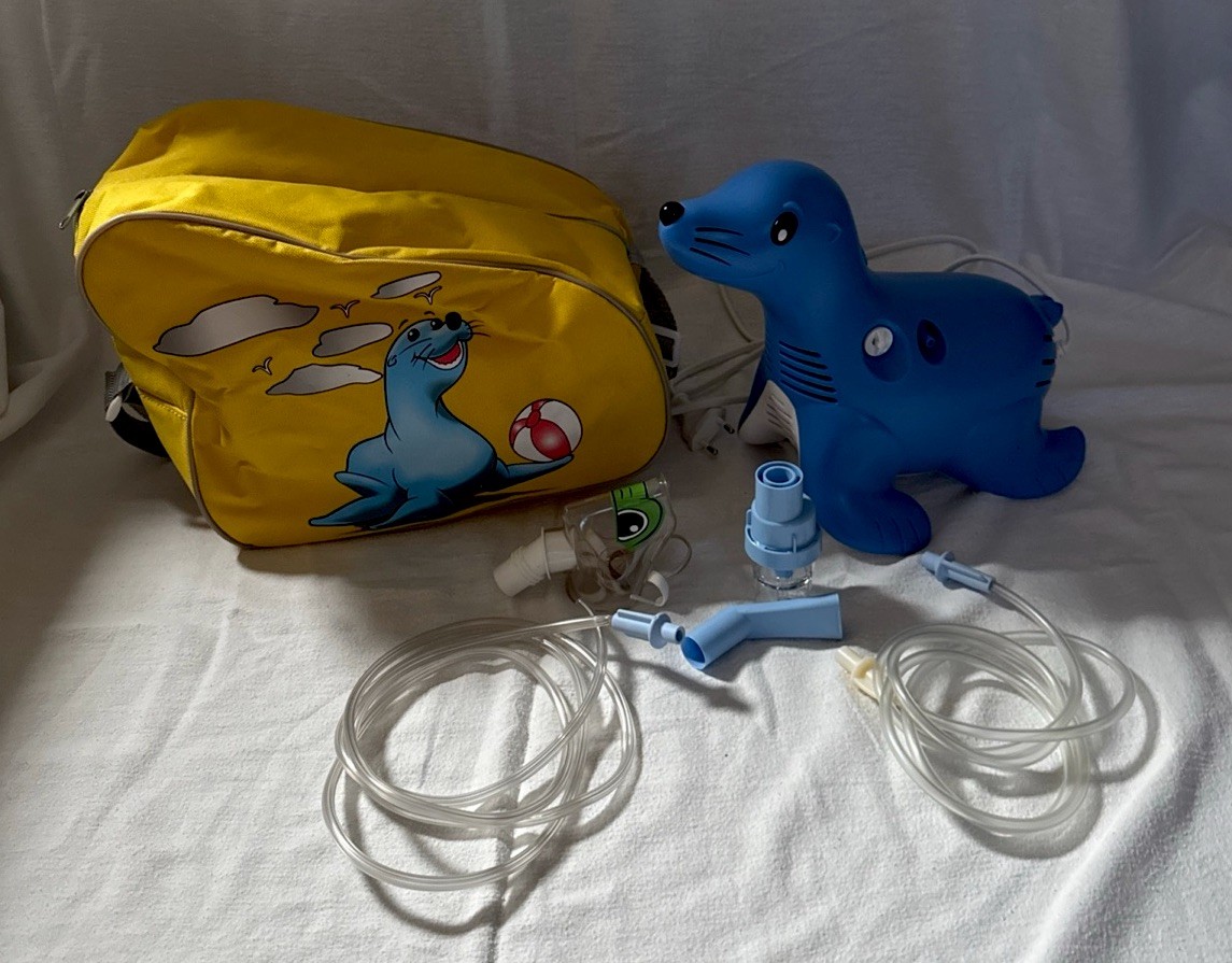 Philips Inhalationsgerät für Kinder - Sami der Seehund - Kompressor Vernebler