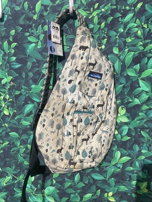 Kavu Rope Sling Bag Patterned With Defects 