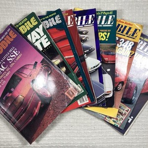 Automobile Magazine Vintage Lot 1987 1988 1989 1990 1996 Cars 