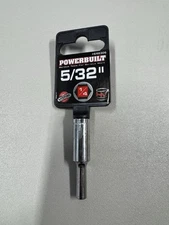 Powerbuilt 1/4in Drive 5/32 Deepwell Socket