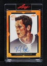2021-22 Leaf Art of Hockey Portrait Gold 1/1 Vincent Lecavalier #PA-VL1 Auto v9t
