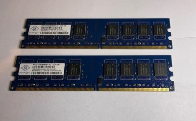 2GB 2x 1GB PC2-5300 DDR2 667MHz Desktop Memory RAM