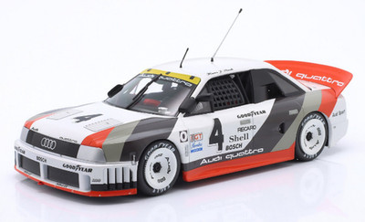 Audi 90 IMSA GTO #4  H.-J. Stuck Winner Sears Point 1989  Werk83 W1806007  1:18