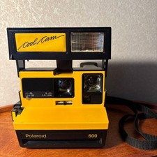 Polaroid Cool Cam 600 Yellow Instant Camera Vintage Color JP From Japan