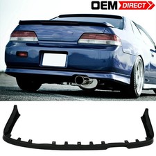 Fits 97-01 Honda Prelude Oe Style Rear Bumper Lip Lower Spoiler Chin Guard Pu