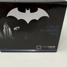 DC Batman Color Changing Mug New In Box Loot Crate Exclusive New in Box 2017