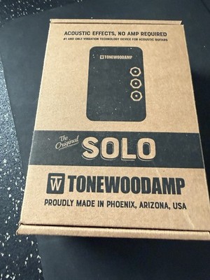 ToneWoodAmp Solo Acoustic Guitar Effects Device No Amp Required w/ Box 