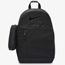 Nike Backpack Sports Gym School Travel Bag Elemental Academy Air Black