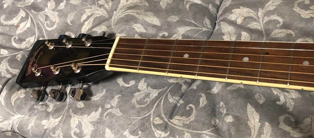 Sigma DM-1 BK Acoustic Guitar Black Dreadnought by Martin Style