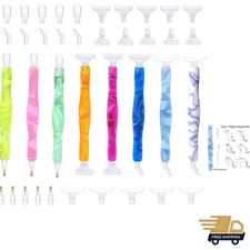 8PC Diamond Painting Pen,Diamond Art Pen,5D Diamond Painting Pen Kit Tool Acc...