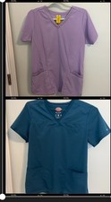 Two sets of professional scrubs women  s medium