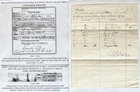 CIVIL WAR MARCH TO SEA LT RQM 20th IL INFANTRY LYSANDER TIFFANY DOCUMENT SIGNED