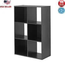 6-Cube Storage Organizer 11" Compartments Vertical/Horizontal Use Stylish Design