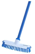  Deck Scrub Brush with Long Handle 48 Inches, Heavy Duty Stiff Bristles 48" 1