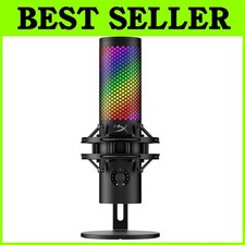 Streaming and Podcasting Mic with On-Board Controls