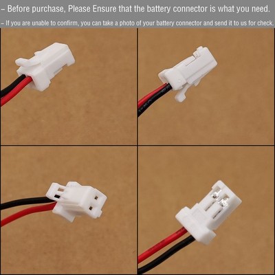 (10-Pcs) 3V 2CR17450 CR17450-2WK27 2600mAh PLC Industrial Control Battery Plug