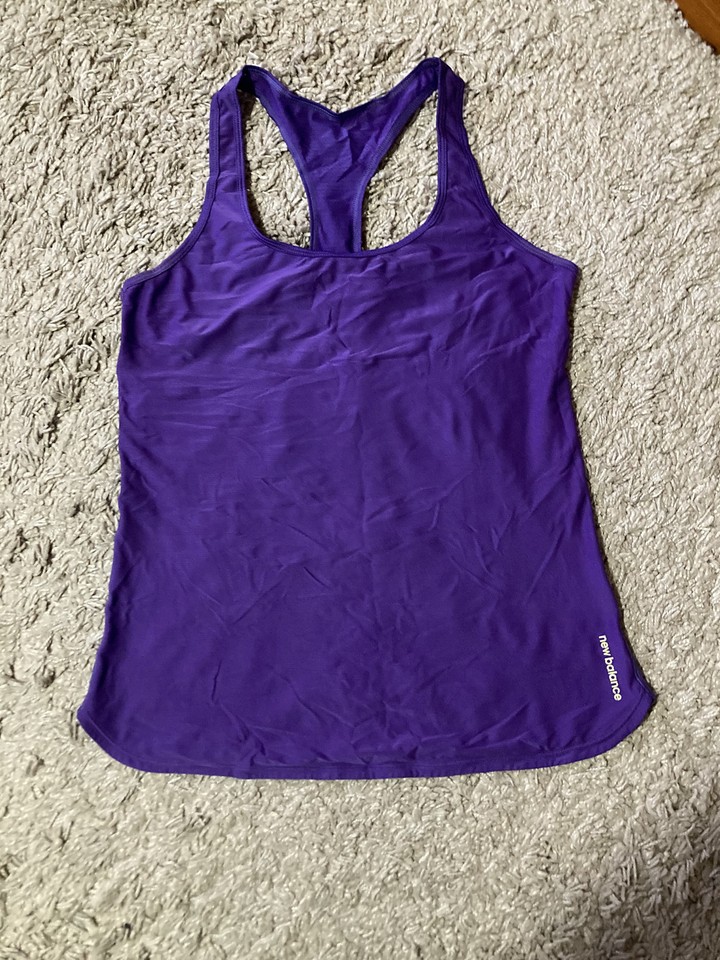New Balance Sports Fitness Running Tank Singlet Top Size M LightningDry