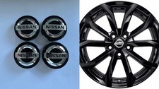 4x 60mm Nissan Radnabendeckel Radkappen Nabendeckel Radabdeckung wheel caps
