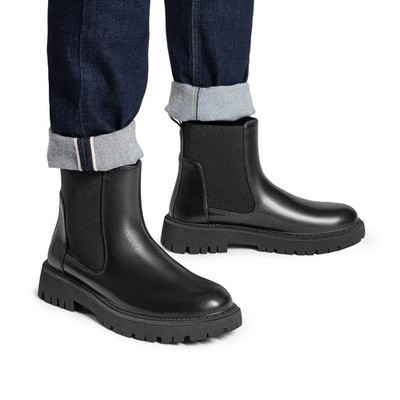 Bruno Marc Chelsea Boots Pull-On Ankle Boots Casual Comfortable Boots