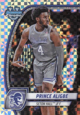 2024-25 Bowman University Chrome #82 Prince Aligbe X-Fractor